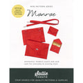 Monroe Clutch and Card Case Kit - Hazelnut Pebble Faux Leather Alternative View #3