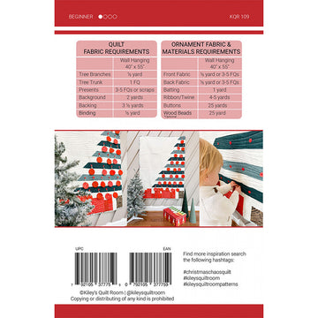 Christmas Chaos Wall Hanging Pattern Alternative View #1