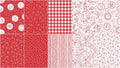 Redwork Christmas 10" Squares Alternative View #2