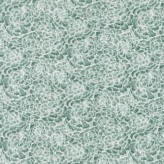 Japanese Elegance - Small Floral Sage Yardage