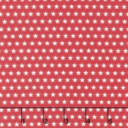 Hearts' Anthem - Stars Red Yardage Primary Image