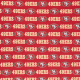 NFL - San Francisco 49ers Red Gold Yardage Primary Image