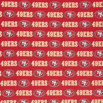 NFL - San Francisco 49ers Red Gold Yardage Primary Image