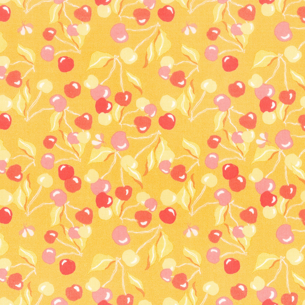 Summersault - Cherry Picking Mandarin Yardage Primary Image