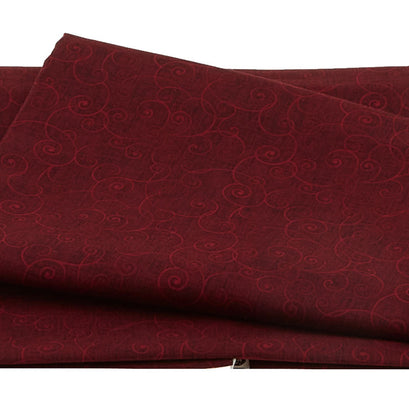 Whimsy Basics - Soothing Swirl Spa Crimson 3 Yard Cut