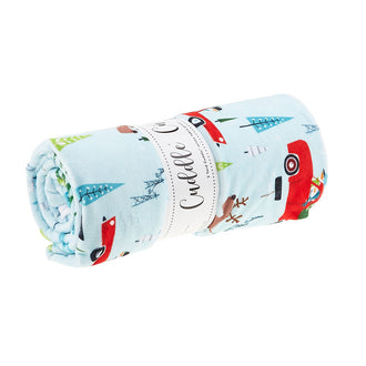 Cuddle® Digital Print - The Frosty Saltwater 2 Yard Cut