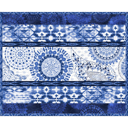 Indigo Splash Placemats Kit