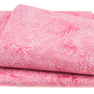 Blossoms and Blooms Batiks - Spider Mum Pink Blush 5 Yard Cut