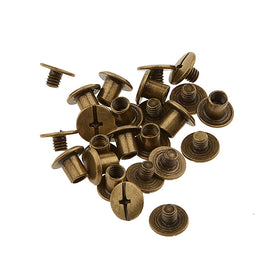 Sallie Tomato Small Chicago Screws 6mm - Set of 12 Antique Primary Image