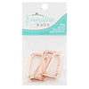 Emmaline 1" Wire Formed Strap Sliders - Set of Two Copper