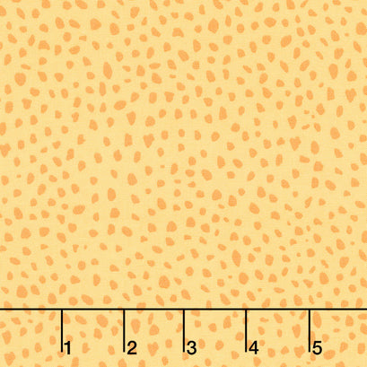 Baby Safari - Mini Spot Apricot Yardage