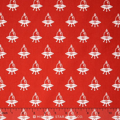 Spaced Out - UFO Red Yardage