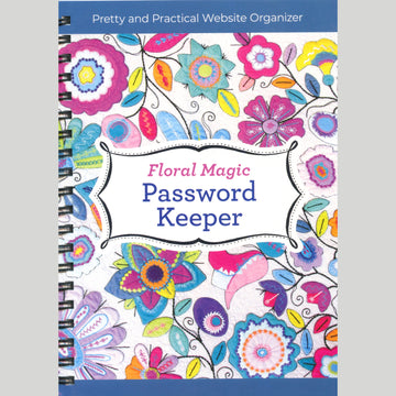 Floral Magic Password Keeper Book Primary Image