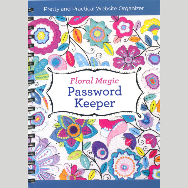 Floral Magic Password Keeper Book Primary Image