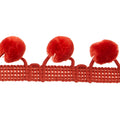 PomPom Fringe - Rust 1-1/8" Primary Image