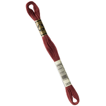 DMC Embroidery Floss - 3858 Medium Rosewood Primary Image