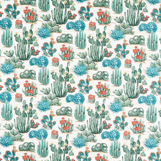Southwest Vista - Cactus Beige Multi Yardage