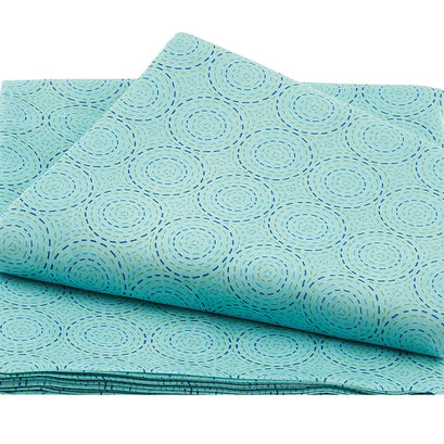 Sew Little Time - Quilting Circles Light Teal 3 Yard Cut
