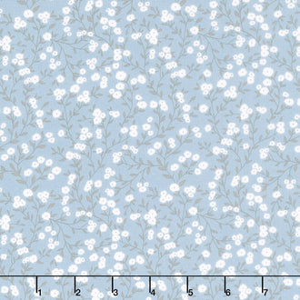 Old Glory - American Meadow Sky Yardage