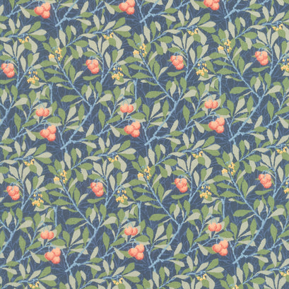 Morris Meadow - Arbutus Kelmscott Blue Yardage