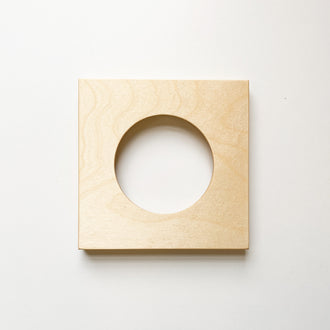 Hoop Frame - 4" Square Natural