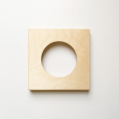 Hoop Frame - 4" Square Natural