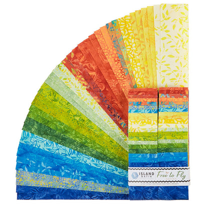 Free To Fly Batiks Favorites Strips