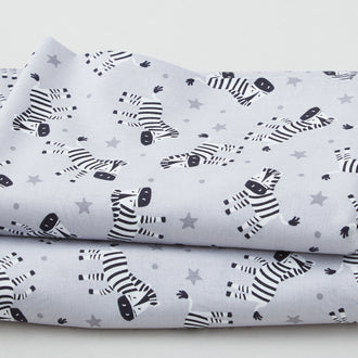 Hello Sunbeam - Zebra Toss Gray 3 Yard Cut