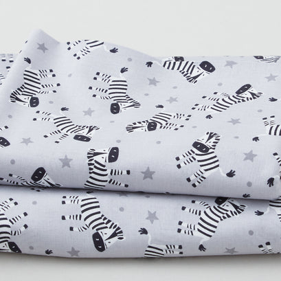 Hello Sunbeam - Zebra Toss Gray 3 Yard Cut