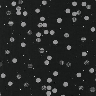 Seasons - Snow Black Yardage