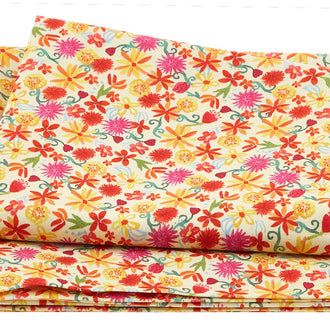 La Vida Loca - Flower Fiesta Yellow 2 Yard Cut