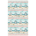 Beach Therapy - Beach Border Stripe Sand Multi Yardage Alternative View #1