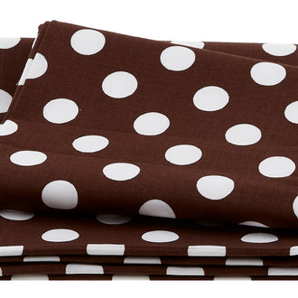 Medium Dots Brown 2 Yard Cut