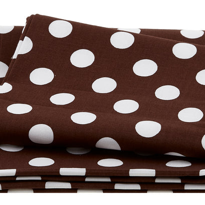 Medium Dots Brown 2 Yard Cut