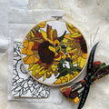 Sunflowers Botanical Embroidery Kit