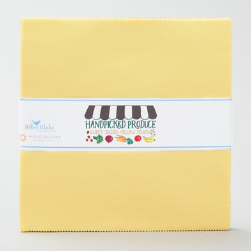 Handpicked Produce - Sweet Solids Mellow Yellow 10" Stackers 20 pcs. Alternative View #1