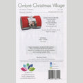 Ombre Christmas Village Quilt Pattern Alternative View #1