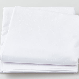 Morning Mist VIII - White on White Constellation 3 Yard Cut