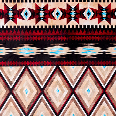 Cuddle® Prints - Aztec Honey Digitally Printed Yardage