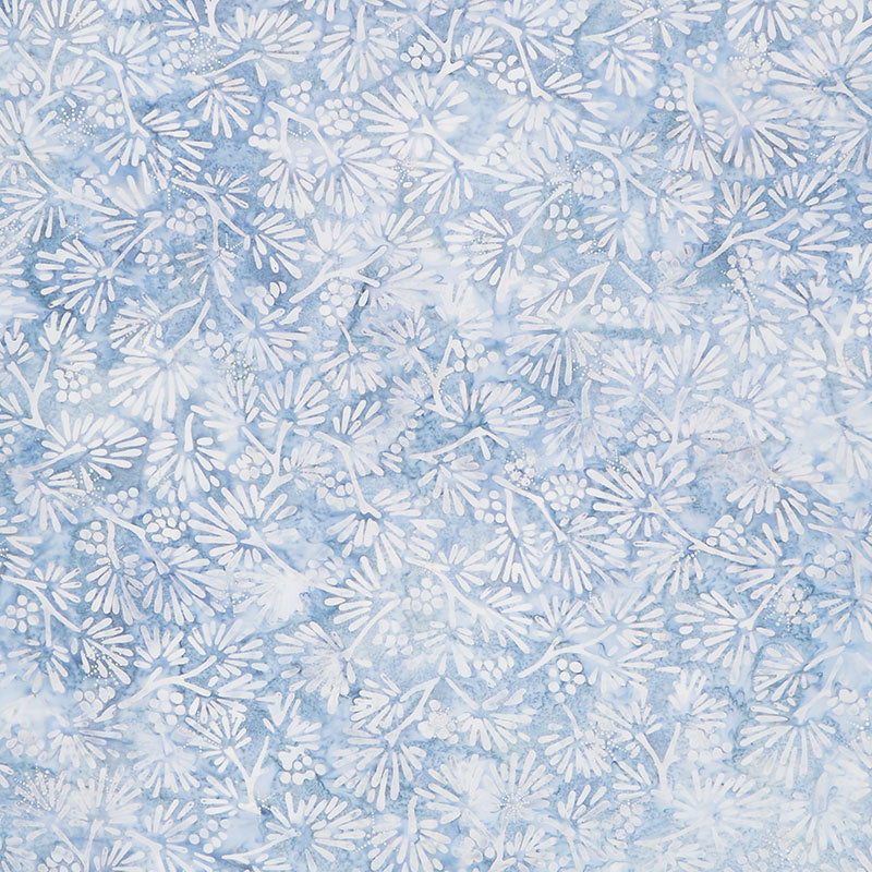 Artisan Batiks - Winter Wonderland - Branches Silver Yardage Primary Image