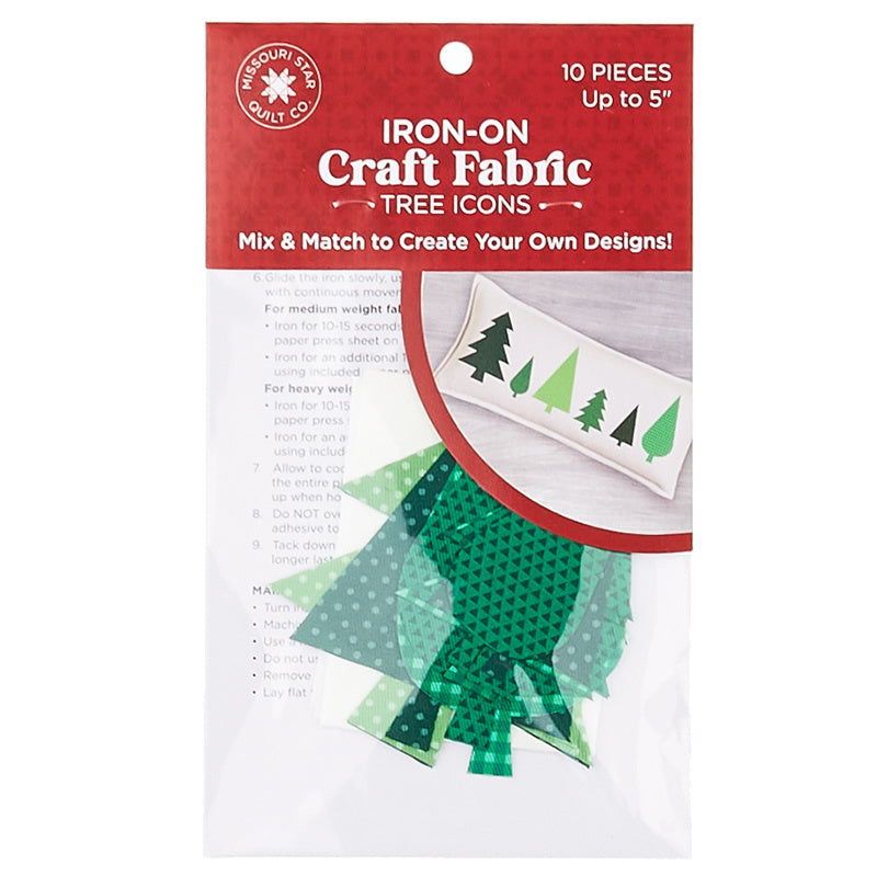 Missouri Star Iron-on Fabric - Christmas Trees Alternative View #1