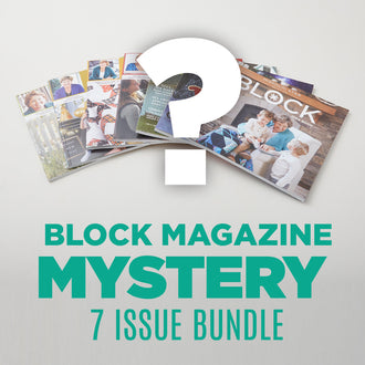 Missouri Star BLOCK Magazine - 7 Mystery Issues Bundle 3