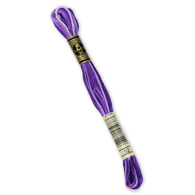 DMC Embroidery Floss - 52 Variegated Violet Primary Image