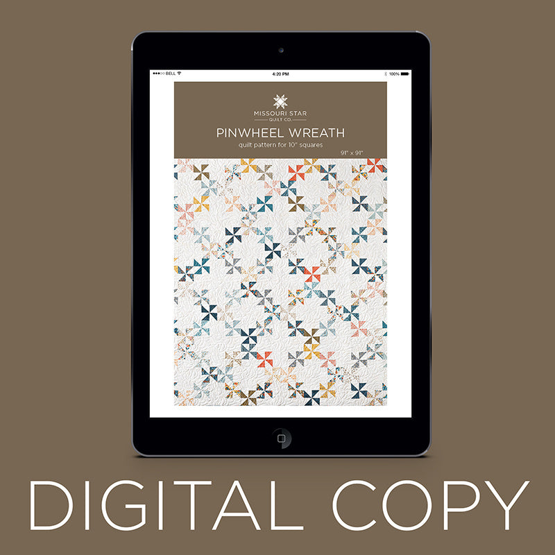 Digital Download - Pinwheel Wreath Quilt Pattern by Missouri Star Primary Image