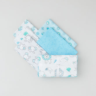 Baby Jungle Favorites 5 Piece Fat Quarter Bundle