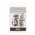 Sallie Tomato Double Faced Snap Together 1/2" Grommets - Nickel Alternative View #1