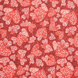 Lovely Day - Hearts Valentine Yardage Primary Image