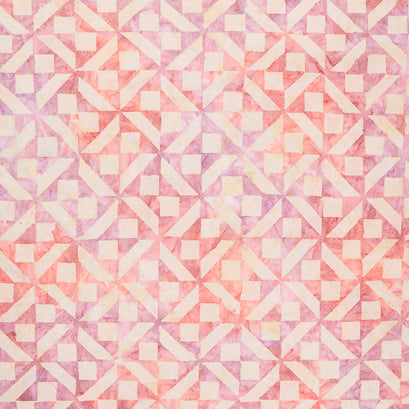 Quilt Inspired Backgrounds Batiks - Exploding Star Plumberry Yardage