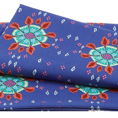 Folk Heart - Eyelet Periwinkle 2 Yard Cut