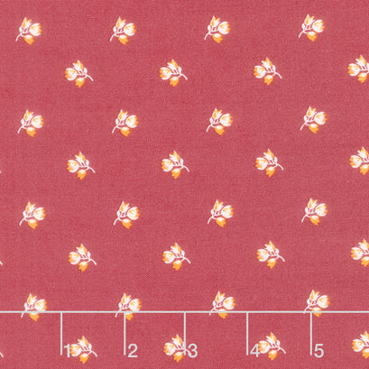 Porch Swing - Tiny Flowers Berry Yardage